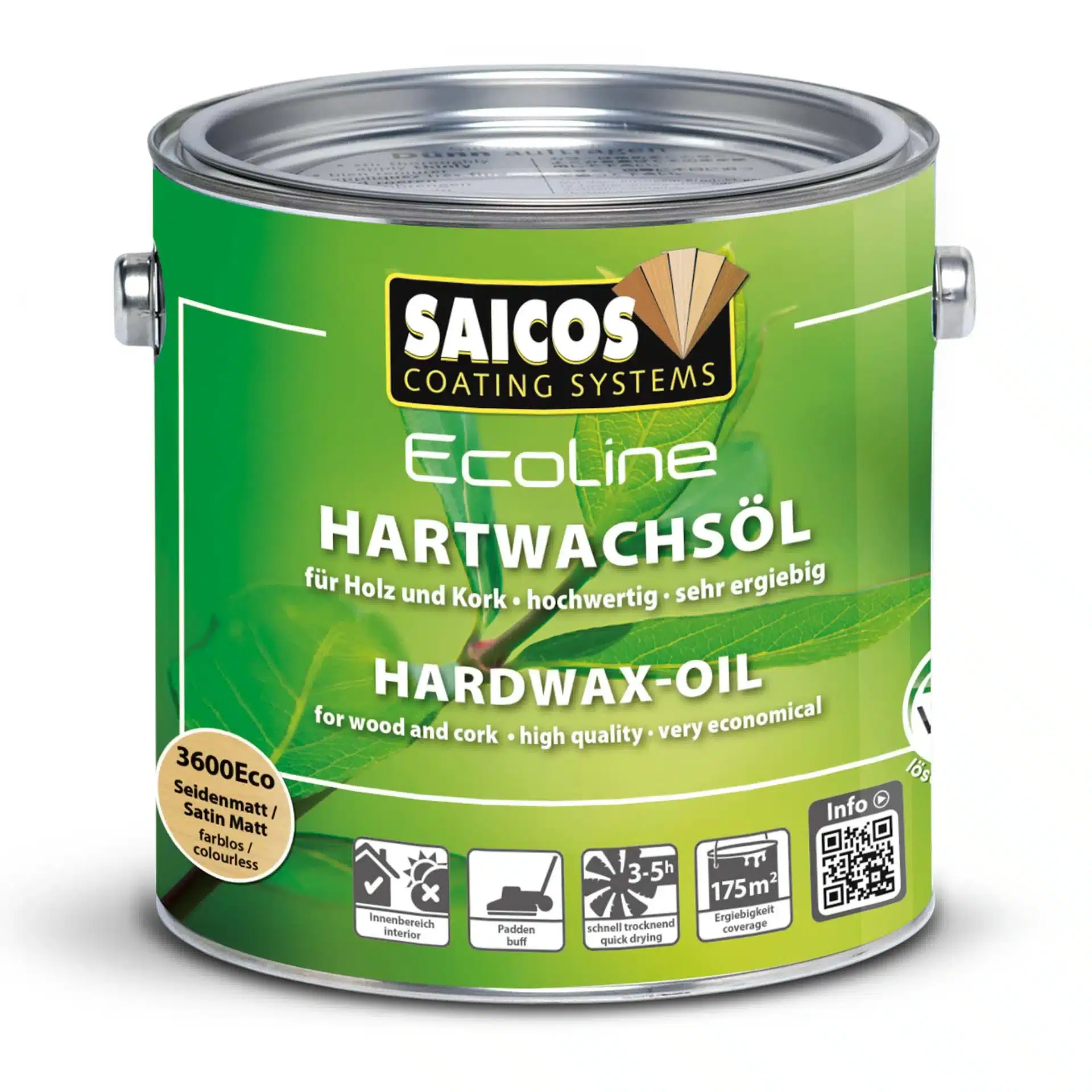 SAICOS Ecoline Hardwax-Oil 3600